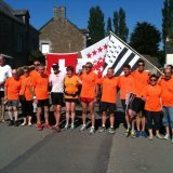 Des participants à l'édition 2012 du Relais de l'Amitié